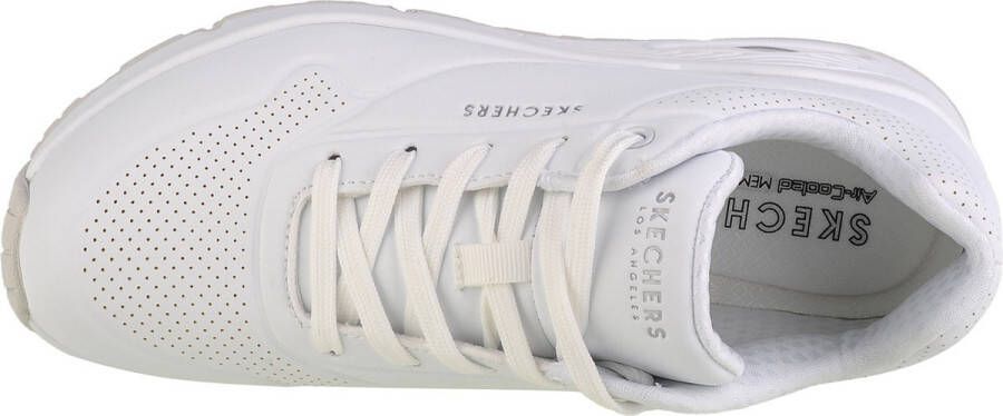Skechers Uno Stand On Air Dames Sneakers Wit