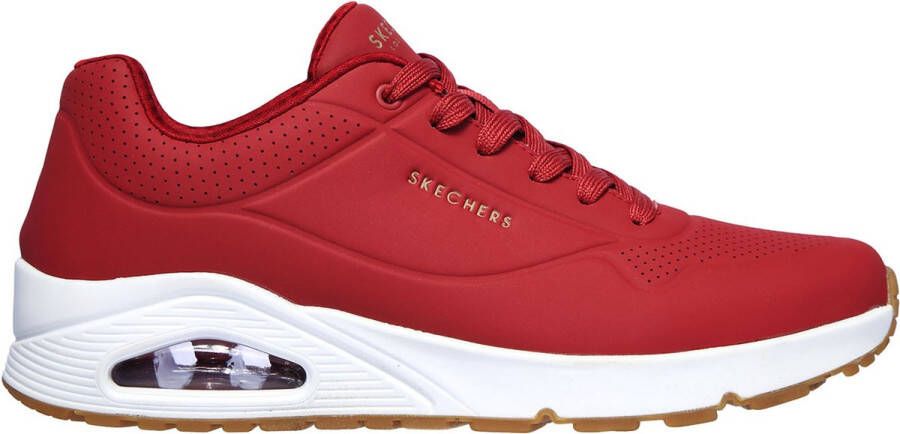 Skechers Uno Stand On Air Heren Sneakers Donkergroen