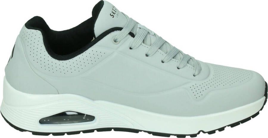 Skechers Uno Stand On Air Heren Sneakers Grijs