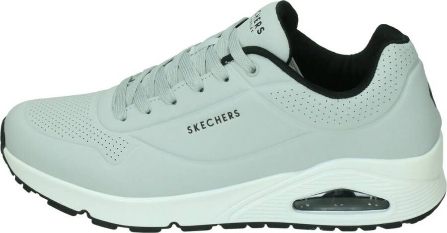 Skechers Uno Stand On Air Heren Sneakers Grijs