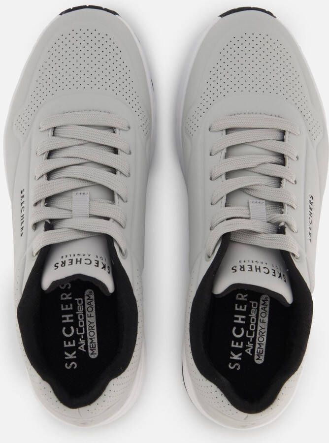 Skechers Uno Stand On Air Heren Sneakers Grijs