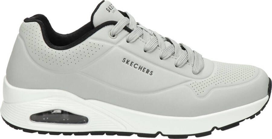 Skechers Uno Stand On Air Heren Sneakers Grijs