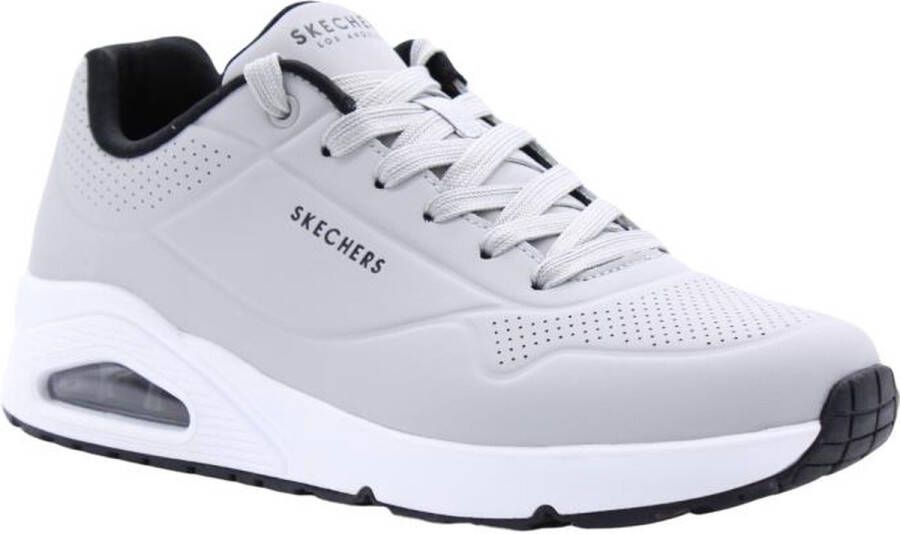 Skechers Uno Stand On Air Heren Sneakers Grijs