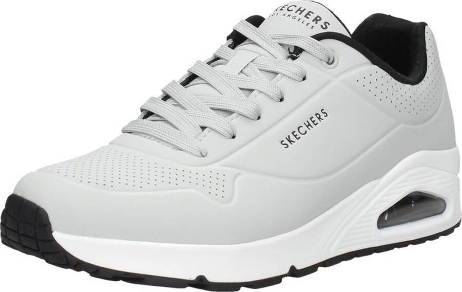 Skechers Uno Stand On Air Heren Sneakers Lichtgrijs