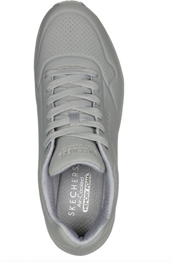 Skechers Uno Stand On Air Heren Sneakers Lichtgrijs