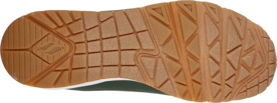 Skechers Uno Stand On Air Heren Sneakers Olijfgroen