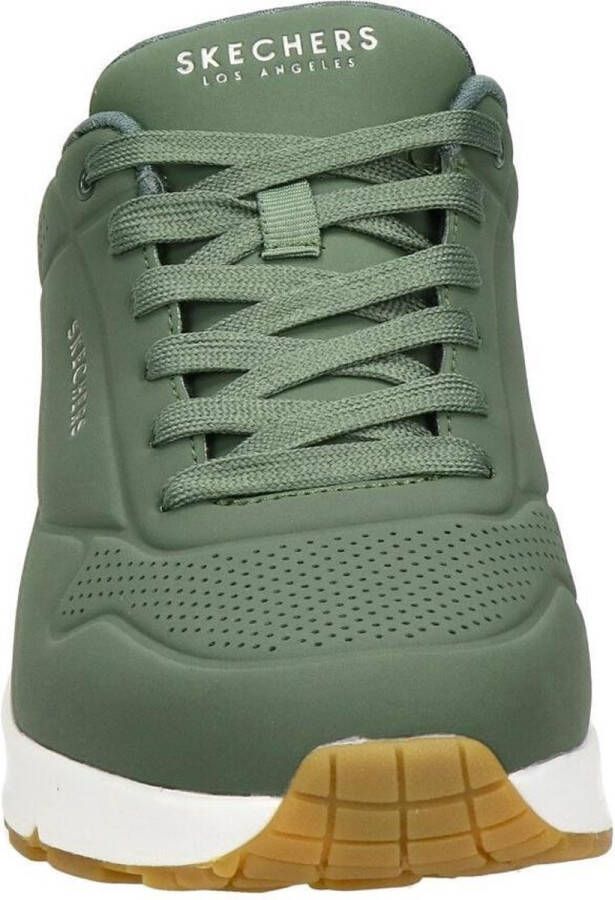 Skechers Uno Stand On Air Heren Sneakers Olijfgroen
