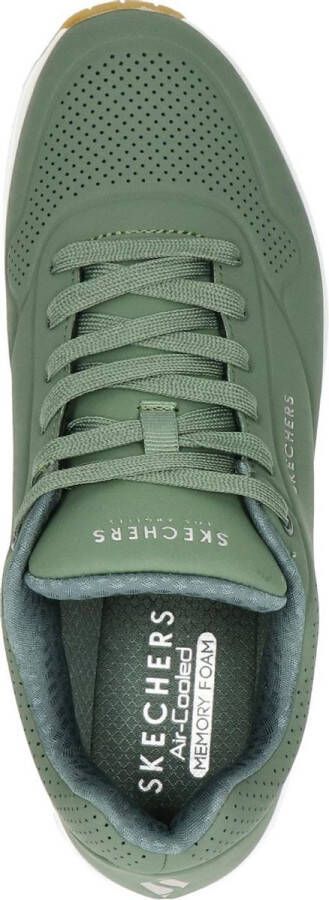 Skechers Uno Stand On Air Heren Sneakers Olijfgroen