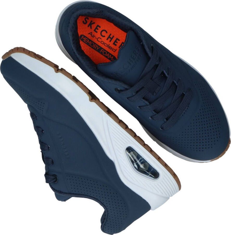 Skechers Sneakers Blauw Synthetisch 090205 Kunstleer - Foto 15