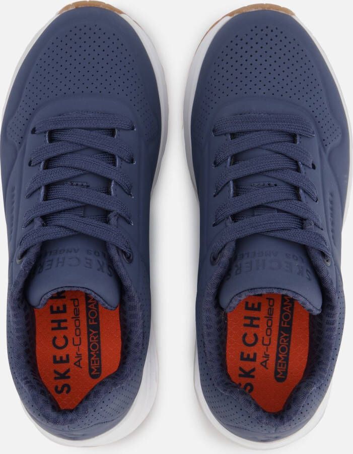 Skechers Uno-Stand On Air Jongens Sneakers Donkerblauw