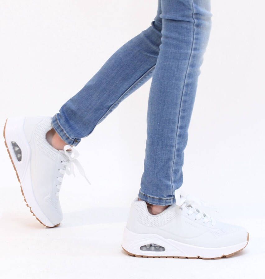 Skechers Uno-Stand On Air Jongens Sneakers White