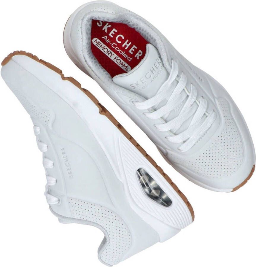 Skechers Uno-Stand On Air Jongens Sneakers White