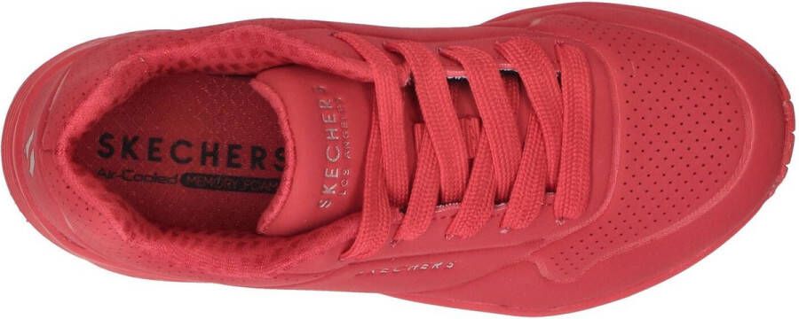 Skechers Uno Stand On Air Meisjes Sneakers Rood