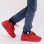 Skechers Uno staan ​​op Air Sneaker Rood Heren - Thumbnail 6