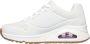 Skechers Uno Stand On Air Meisjes Sneakers White Hot Pink - Thumbnail 7