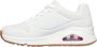 Skechers Uno Stand On Air Meisjes Sneakers White Hot Pink - Thumbnail 2