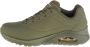 Skechers Uno Stand on Air 73690 OLV Vrouwen Groen Sneakers - Thumbnail 5