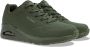 Skechers Uno Stand on Air 73690 OLV Vrouwen Groen Sneakers - Thumbnail 7