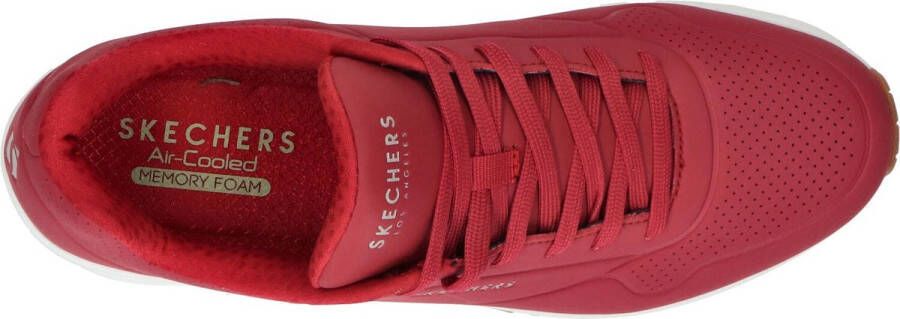 Skechers Uno Stand On Air Sneaker Mannen Rood