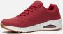 Skechers Uno Stand On Air Sneaker Unisex Rood - Thumbnail 4