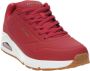 Skechers Uno Stand On Air Heren Sneakers Rood - Thumbnail 9