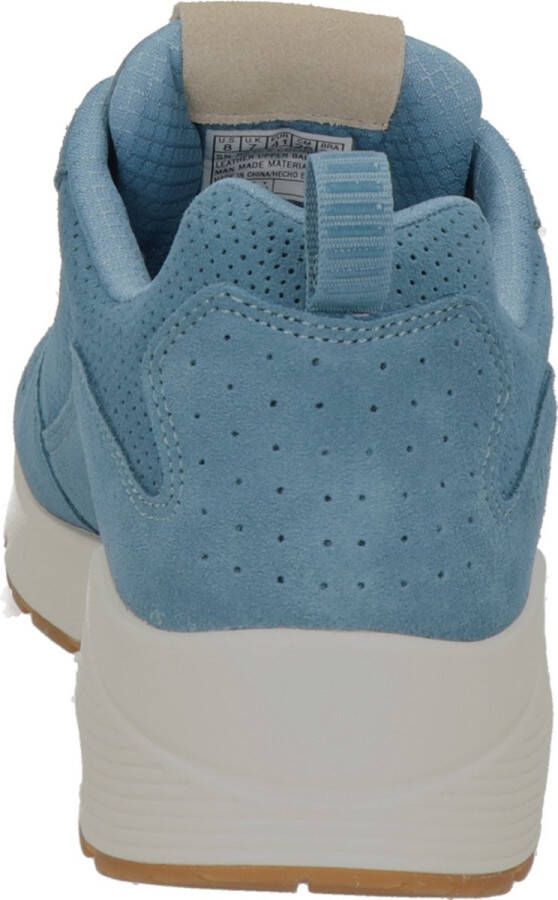 Skechers Uno Stand On Air sneakers blauw Suede