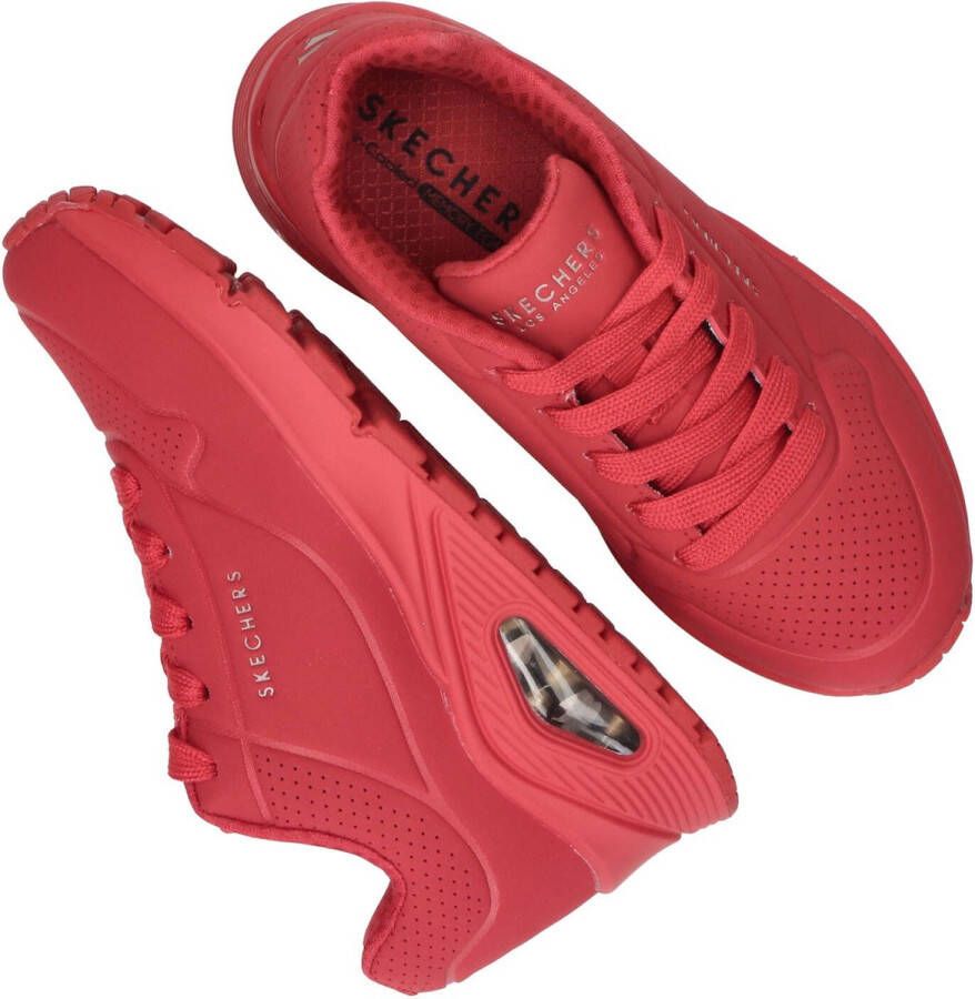 Skechers Uno Stand On Air Unisex Sneakers Rood