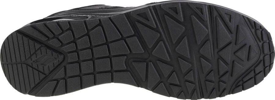 Skechers Uno-Suroka 232250-BBK Mannen Zwart Sneakers
