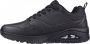 Skechers Uno-Suroka 232250-BBK Mannen Zwart Sneakers - Thumbnail 8