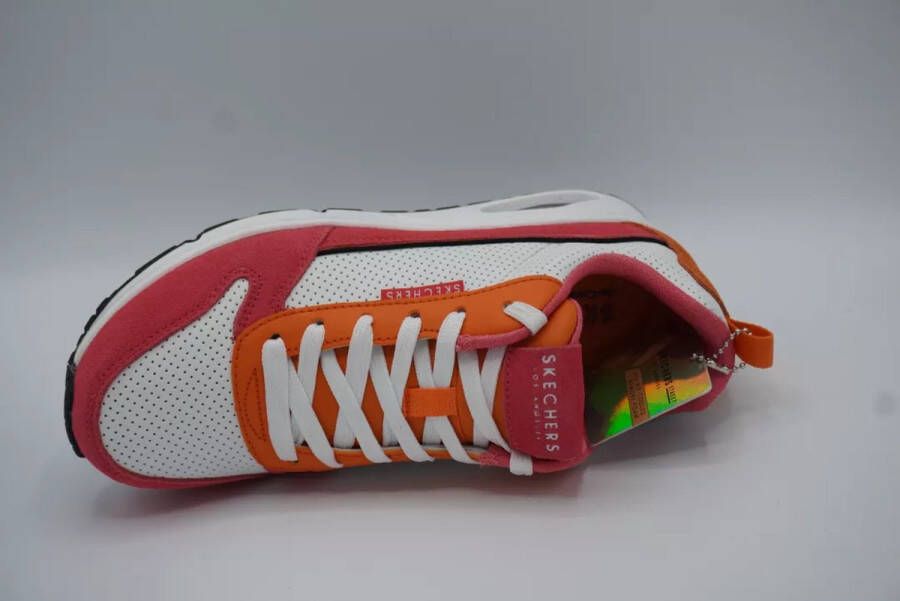 Skechers Uno Two Much Fun Dames Sneakers Roze