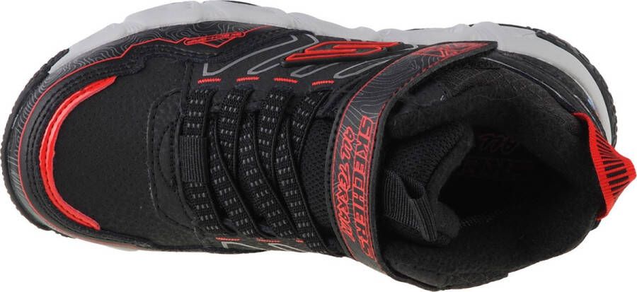 Skechers Velocitrek Combex 406422L-BKRD voor een jongen Zwart Trekkingschoenen