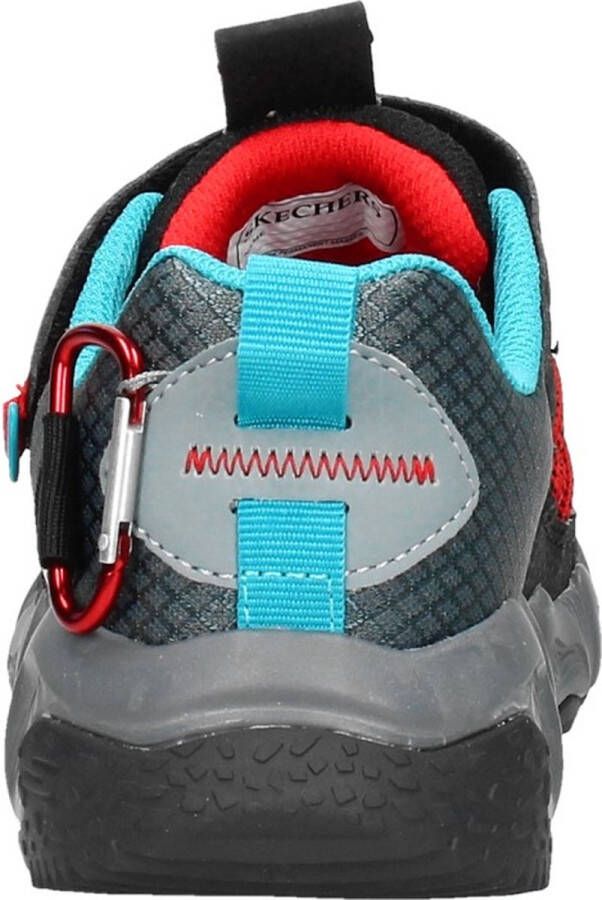 Skechers Skecher Velocitrek Pro Scout jongens sneaker Zwart rood - Foto 8