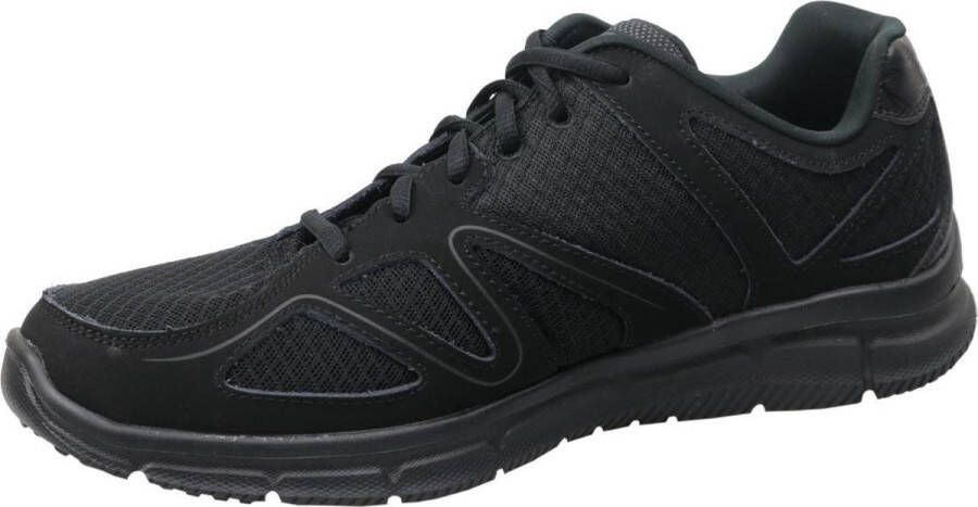 Skechers Verse Flash Point Sneaker Heren Sneakers Mannen zwart grijs