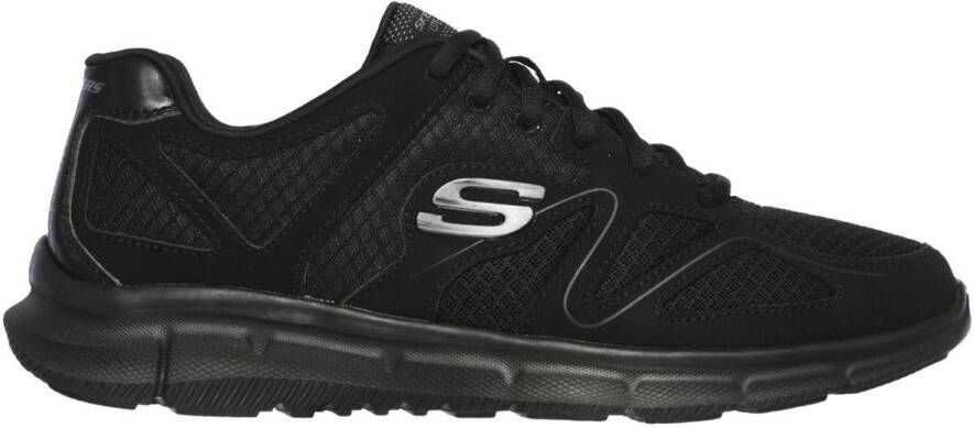 Skechers Verse Flash Point Sneaker Heren Sneakers Mannen zwart grijs