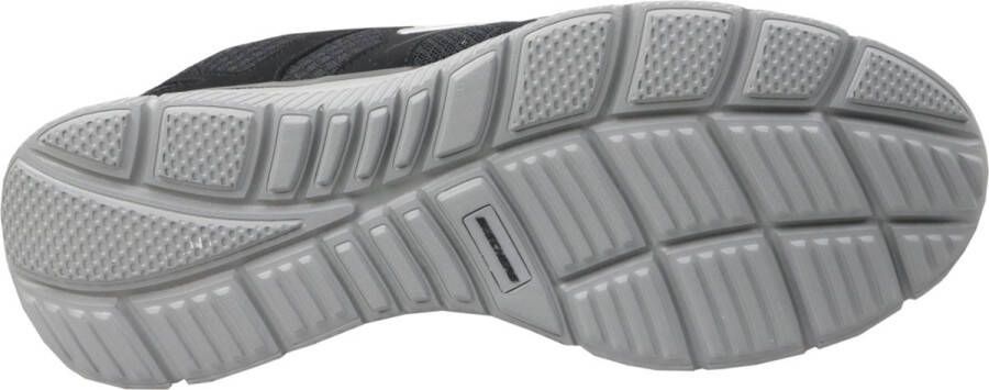 Skechers Verse Satisfaction Flash Point Sneakers Mannen zwart grijs