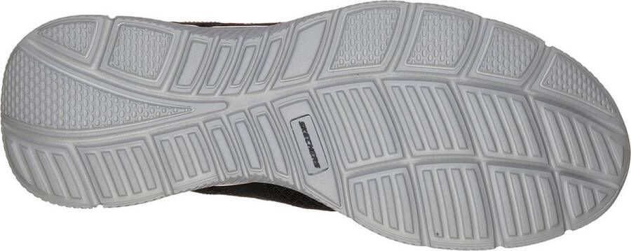 Skechers Verse Satisfaction Flash Point Sneakers Mannen zwart grijs