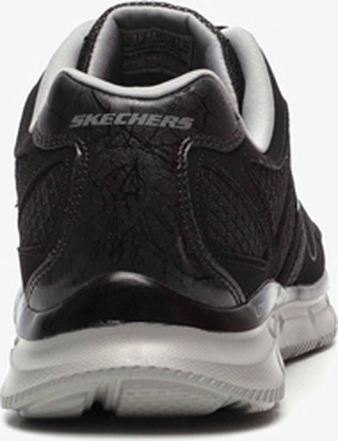 Skechers Verse Satisfaction Flash Point Sneakers Mannen zwart grijs