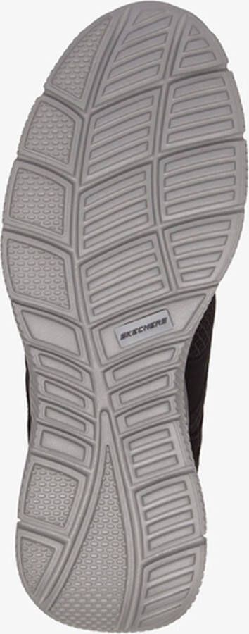 Skechers Verse Satisfaction Flash Point Sneakers Mannen zwart grijs