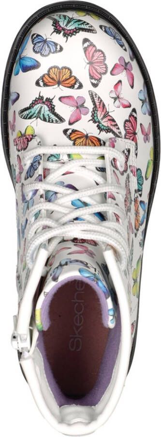 Skechers Veterboot 303420L WMLT Butterfly Wit Multi