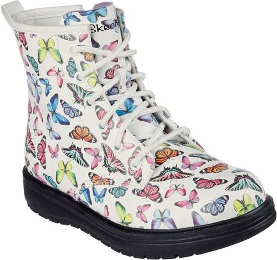 Skechers Veterboot 303420L WMLT Butterfly Wit Multi