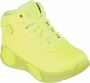 Skechers Web S Lights Sneakers geel Textiel Dames - Thumbnail 3