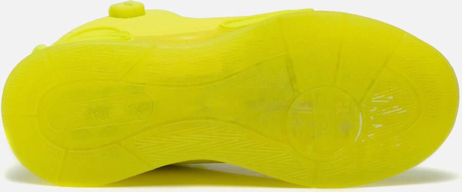 Skechers Web S Lights Sneakers geel Textiel Dames