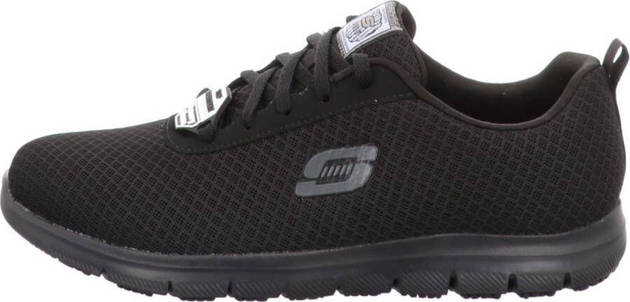 Skechers Work Ghenter Bronaugh sneakers zwart Dames