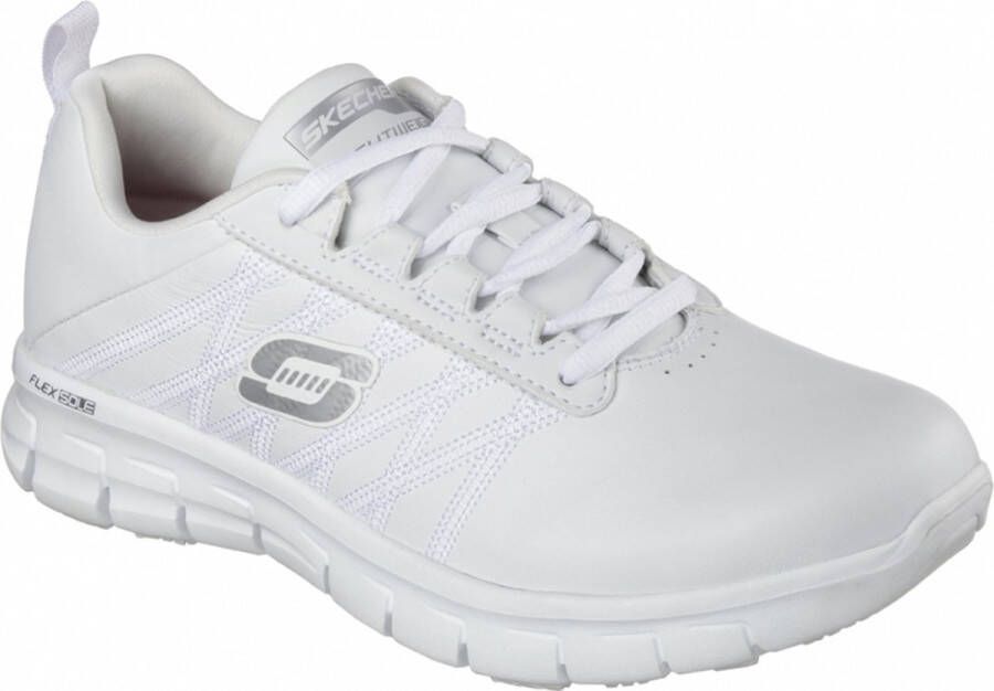 Skechers Werkschoenen Sure Track Erath veterschoenen Veterschoen voor de horeca onderhoud met slipvaste zool - Foto 4