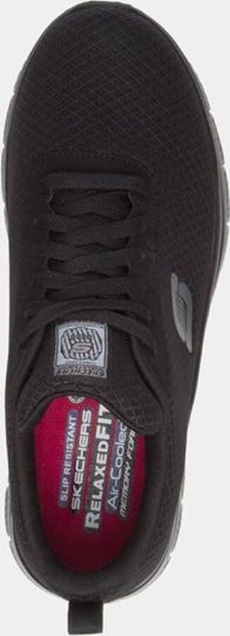 Skechers Work Relaxed Fit sneakers zwart Textiel - Foto 5