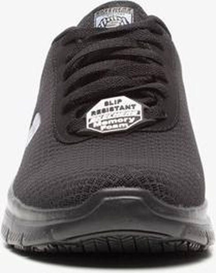 Skechers Work Relaxed Fit sneakers zwart Textiel - Foto 6