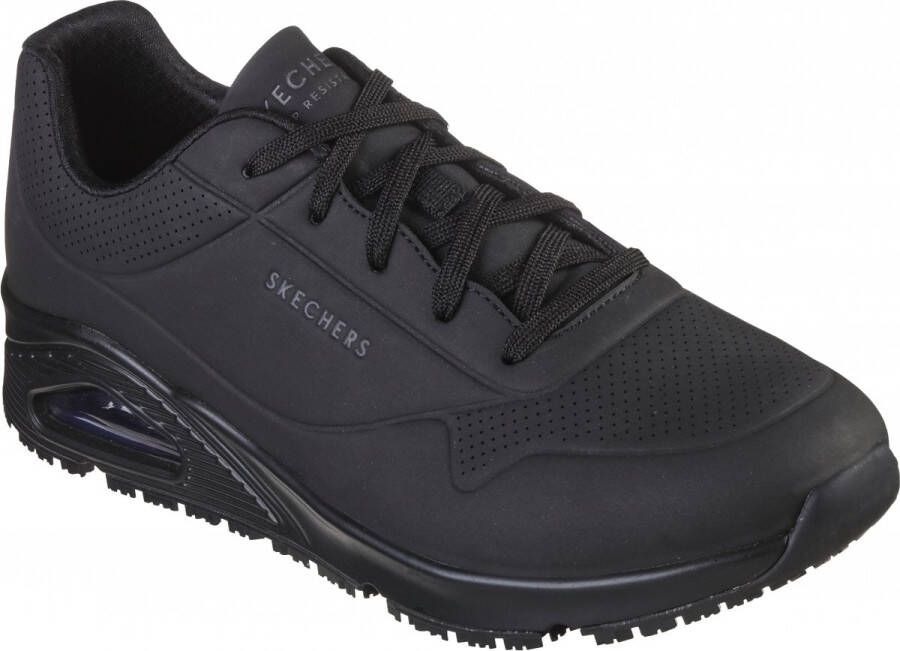 Skechers Work Relaxed Fit Uno Slipresistant Sutal Sneaker Mannen