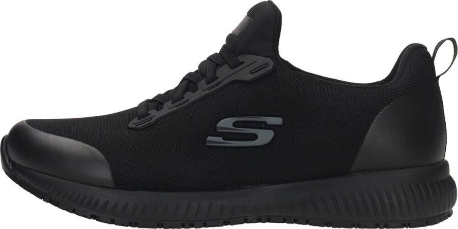 Skechers Work Squad SR sneakers zwart 110313 Dames