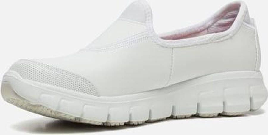 Skechers Work Sure Track instappers wit