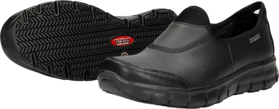 Skechers Work Sure Track instappers zwart - Foto 12